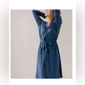 Shop plain Jane larkspur Blue bathrobe